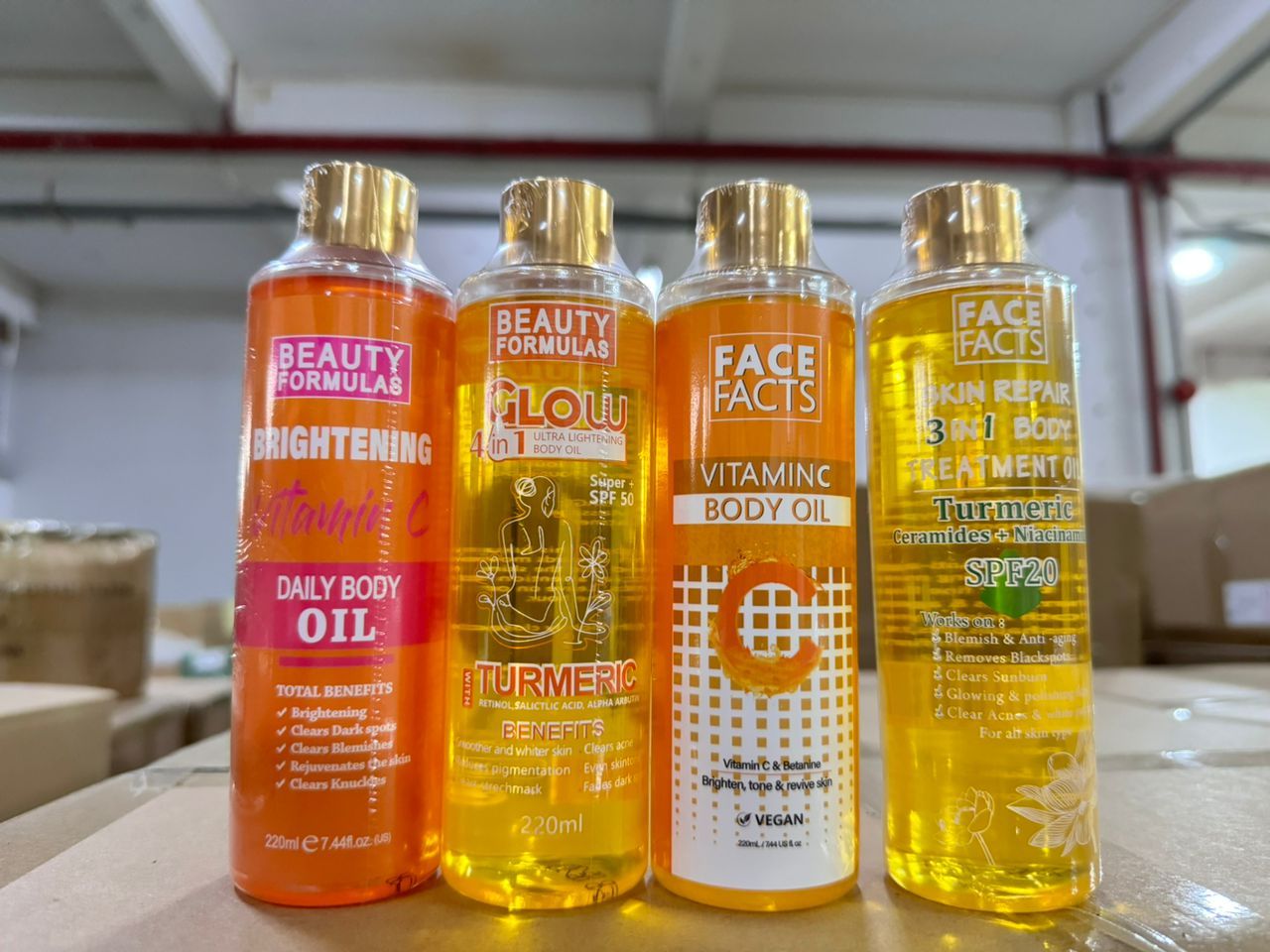 Face fart body oil