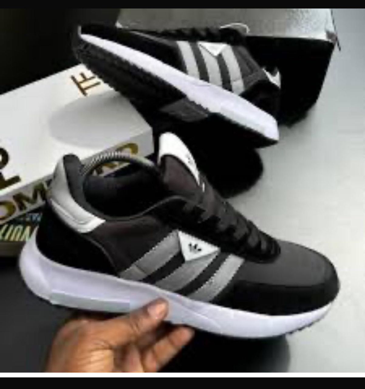 New balance and adidas sneakers