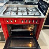 Gas cook oven and deep fryer table top