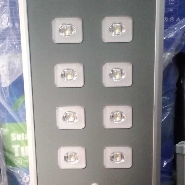 All in one solar street lights