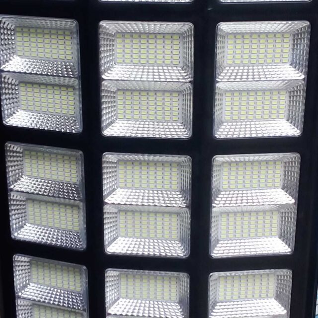 All in one solar street lights plastic body