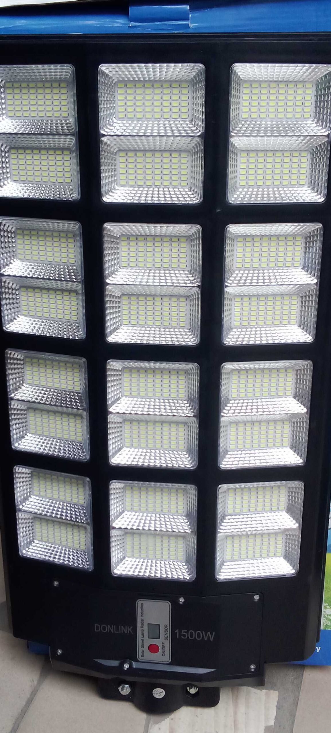 All in one solar street lights plastic body